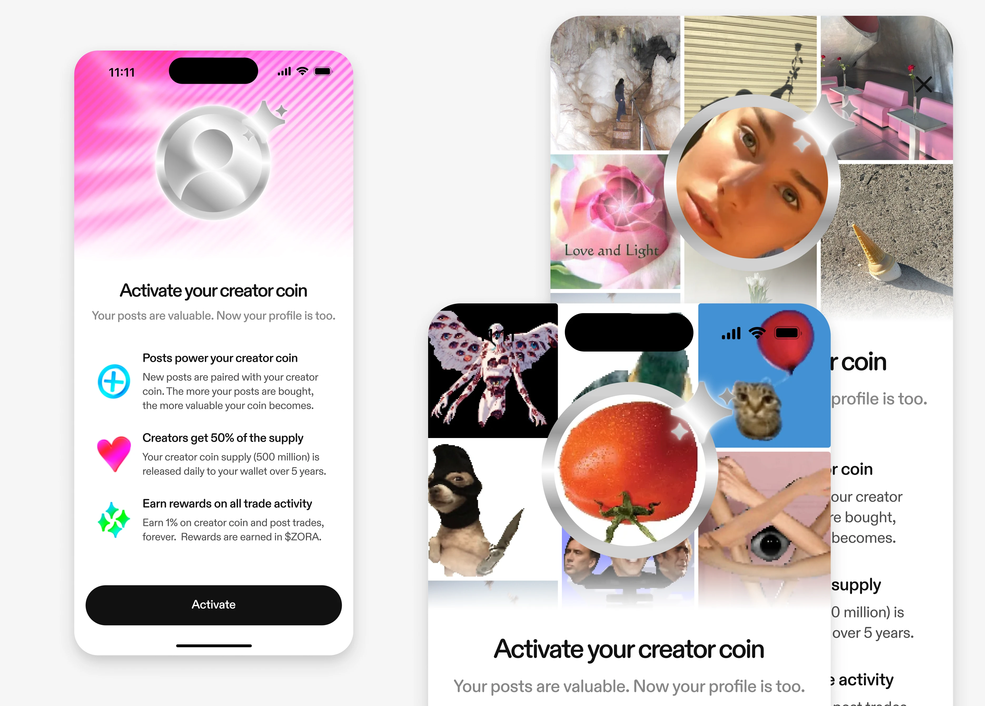 Activate your creator coin on mobile